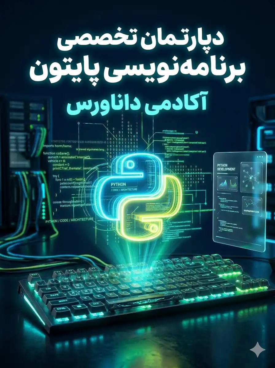 دپارتمان آموزشی برنامهنویسی پایتون در داناورس
